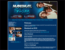 Tablet Screenshot of manimal.shelliwood.net